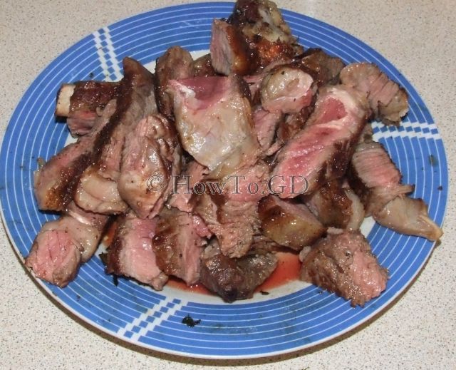 How to make Rib of Beef Steak