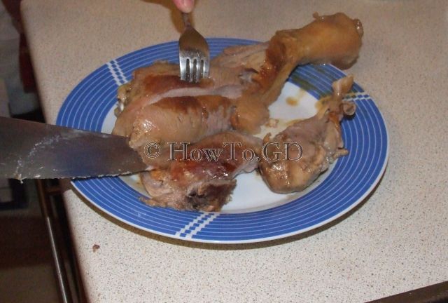 How to cook roasted turkey leg