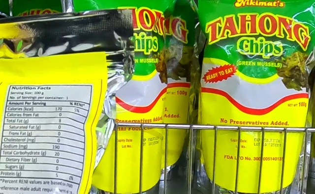 Why 170 kcal per 100 g of Crisps Is Almost Certainly Wrong